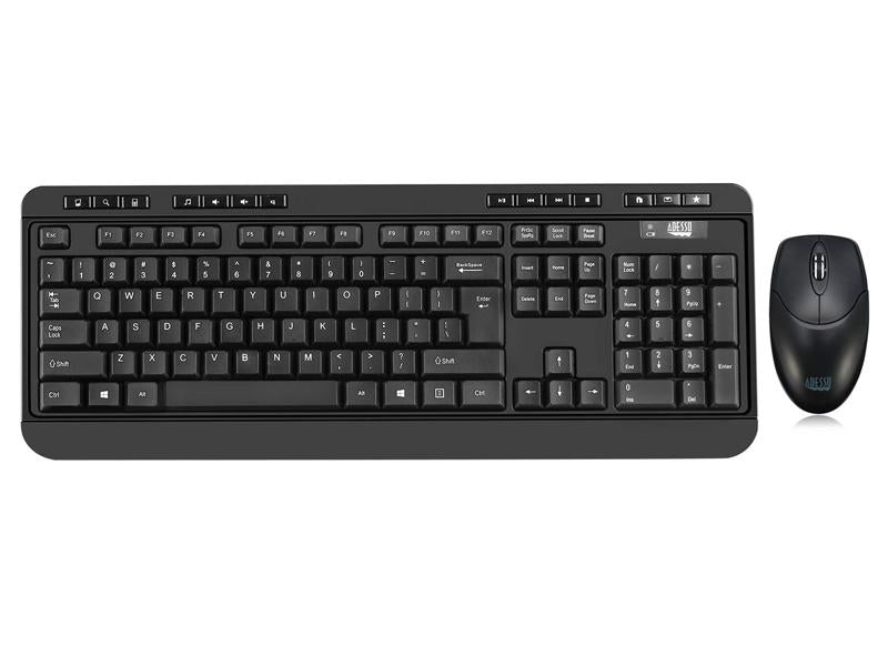 Ensemble clavier et souris antimicrobiens Adesso (français canadien)