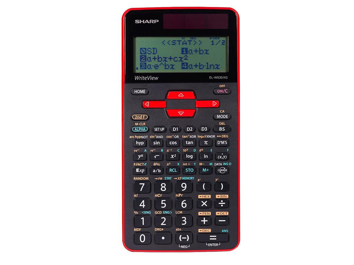 Calculatrice scientifique Sharp Elw535Xgbrd à 16 chiffres avec 422 fonctions