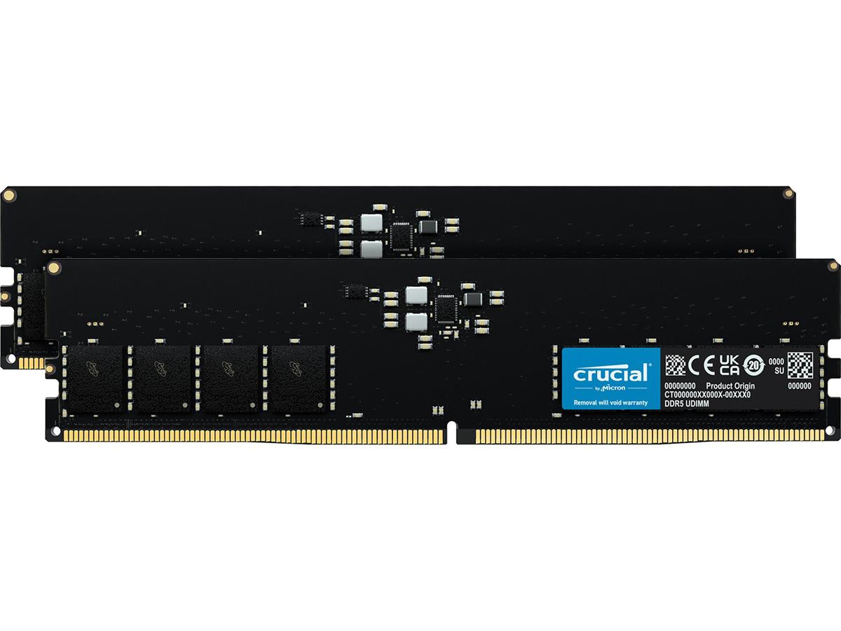 Micron Semiconductor Products Inc., Kit 32 Go (2 x 16 Go) DDR5-4800 Udim