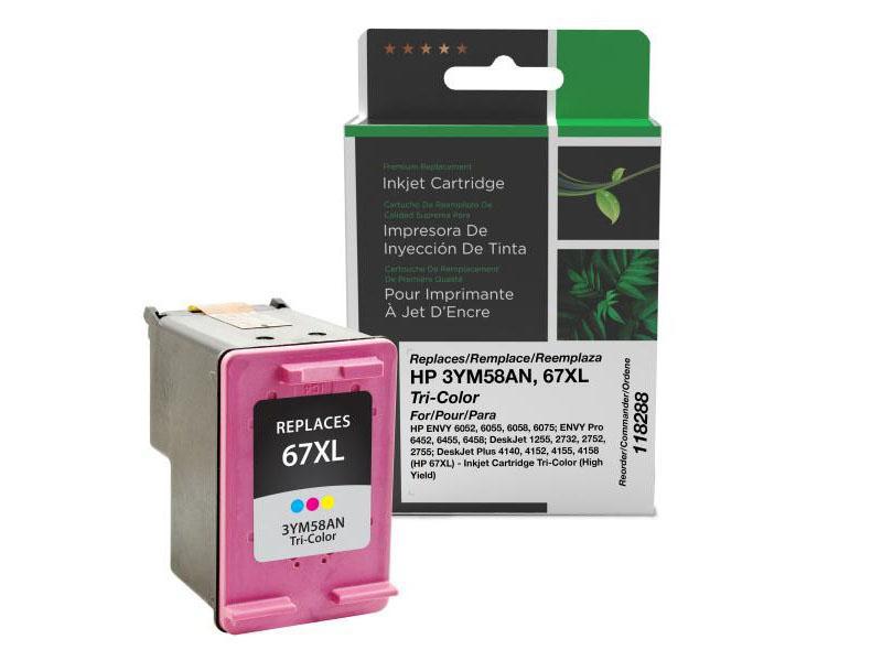 Clover Imaging Remanufactured High Yield Tri-Color Ink Cartridge A