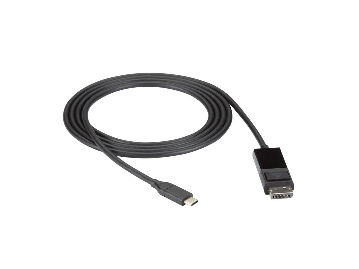 Cable USB-C a DisplayPort 1.2 de Black Box Corp, 4K60, 1,8 m