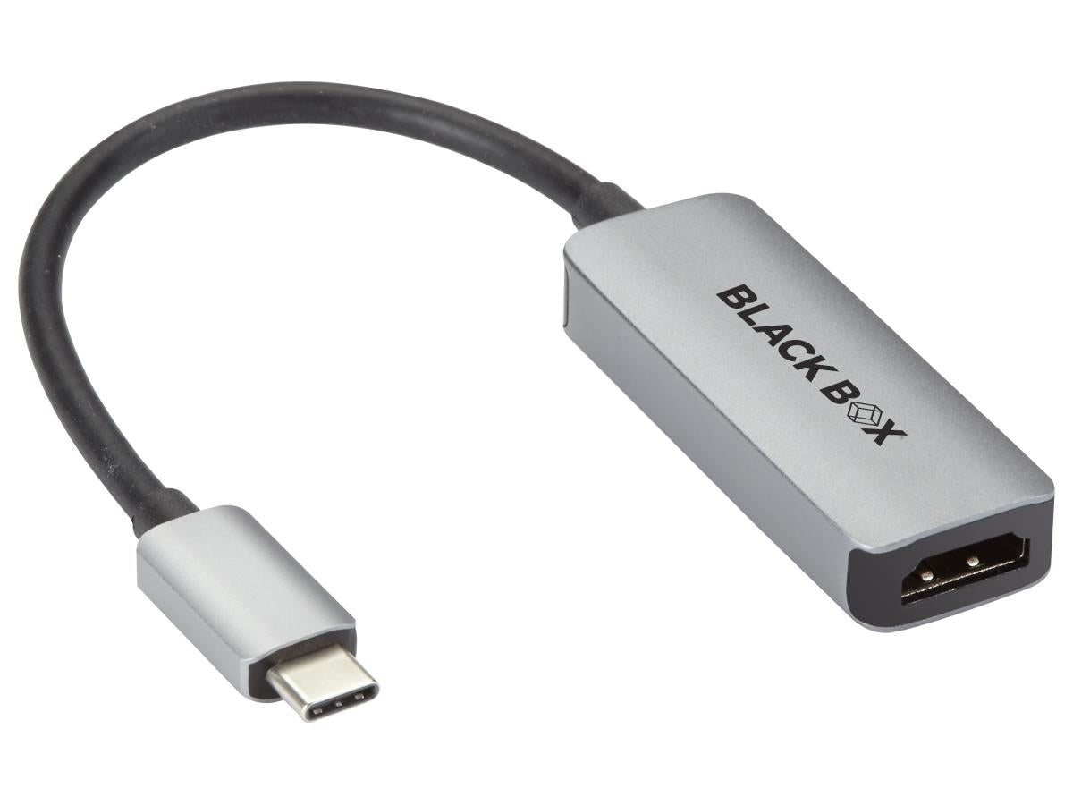 Adaptador de carga USB a HDMI 4K60 de Black Box Corp. USB a HDMI de 100 W.