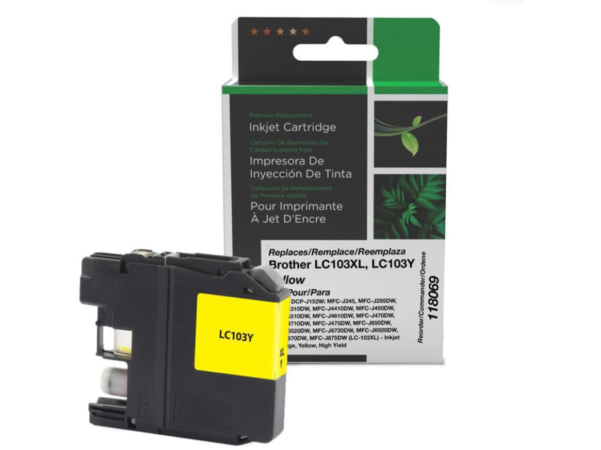 Cartouche d'encre jaune haute capacité Clover Imaging (non d'origine)