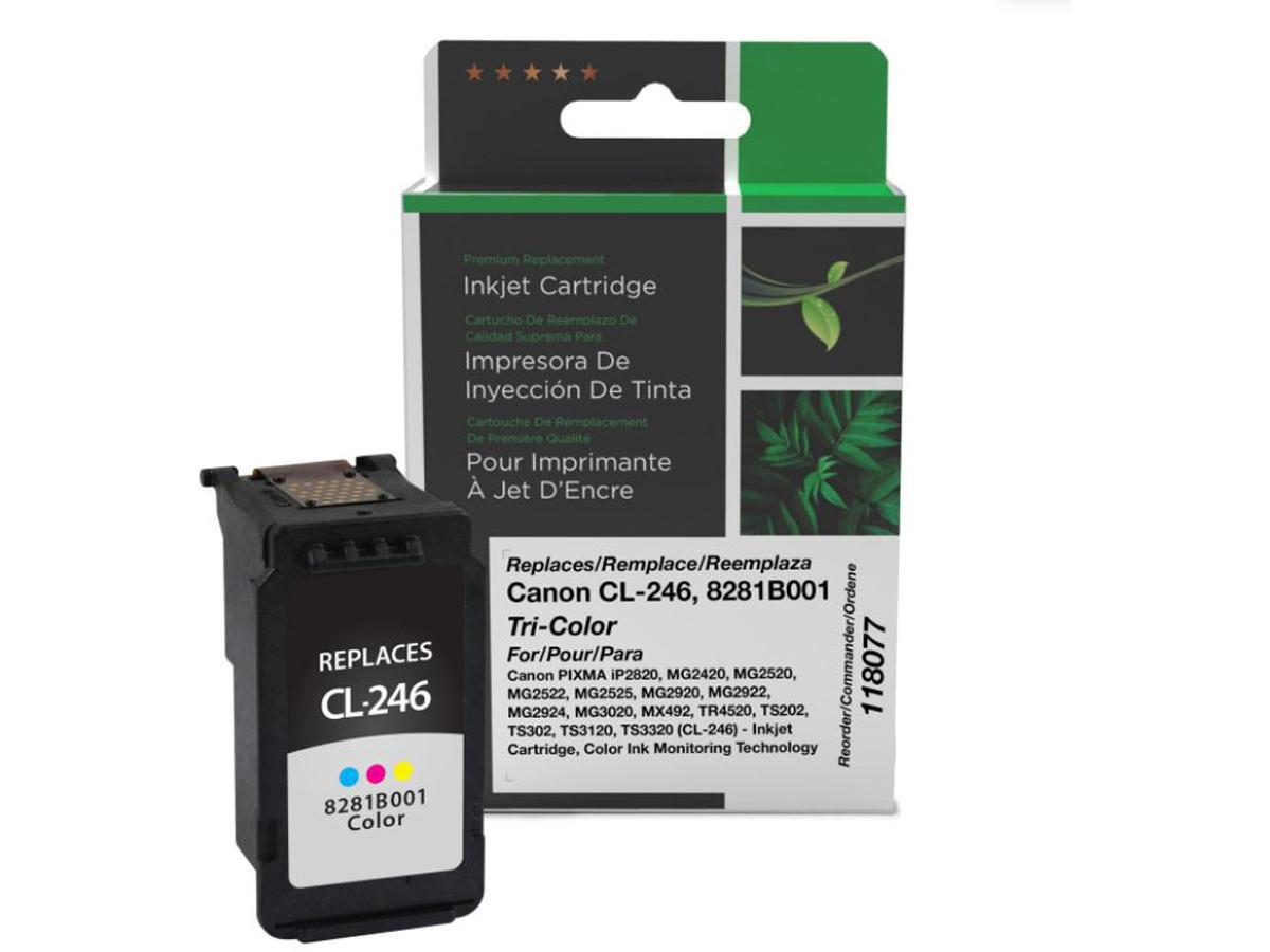 Cartouche d'encre couleur reconditionnée de remplacement Clover Imaging pour