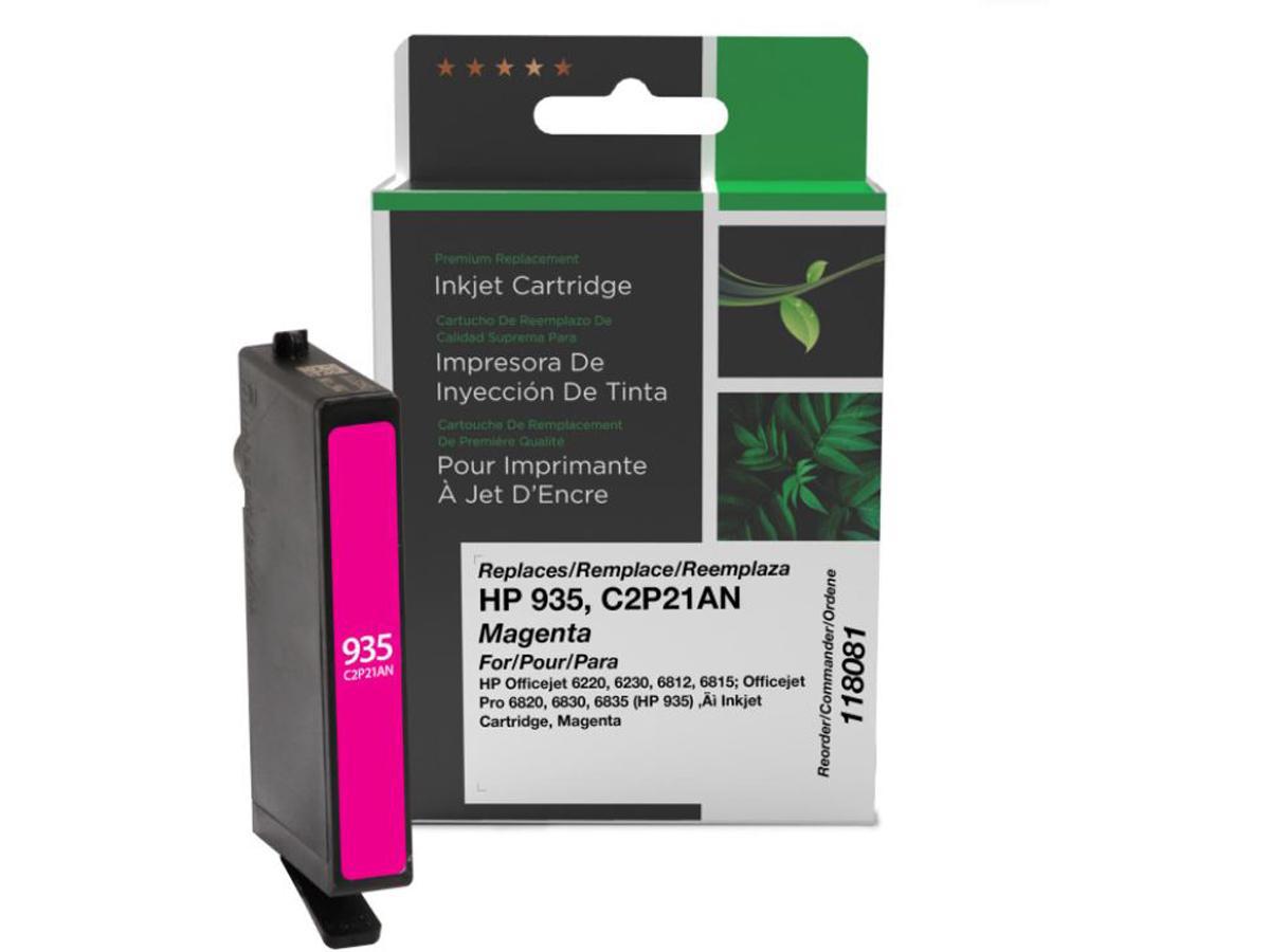 Cartouche d'encre magenta reconditionnée Clover Imaging pour