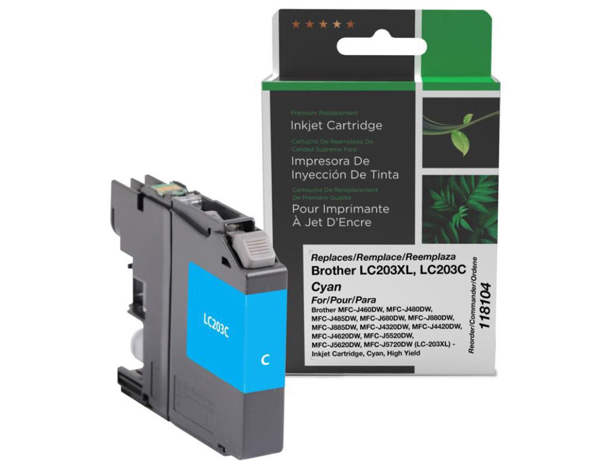 Cartouche d'encre cyan haute capacité reconditionnée Clover Imaging