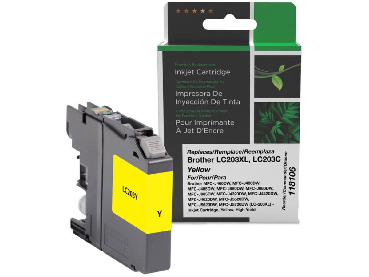 Cartouche d'encre jaune haute capacité reconditionnée Clover Imaging