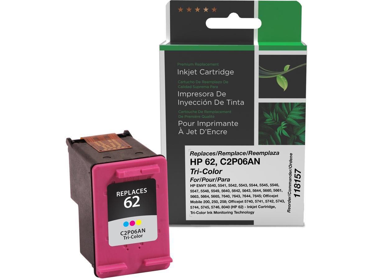 Cartouche d'encre tricolore reconditionnée de remplacement Clover Imaging
