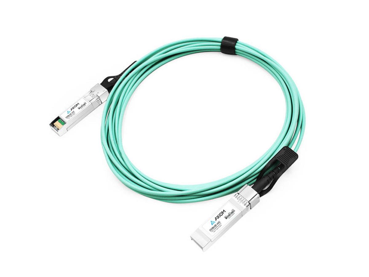 Cable óptico activo Axiom 25Gbase-Aoc SFP28, compatible con HP, 15 m