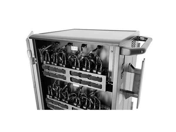 Carrito de carga USB C compacto Dell de 36 dispositivos