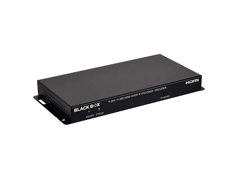 Codificador/decodificador de HDMI sobre IP H.264/H.265 de Black Box Corp.