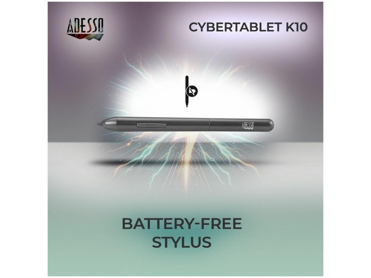 Adesso 10 X 6 Wide Screen Graphic Tablet