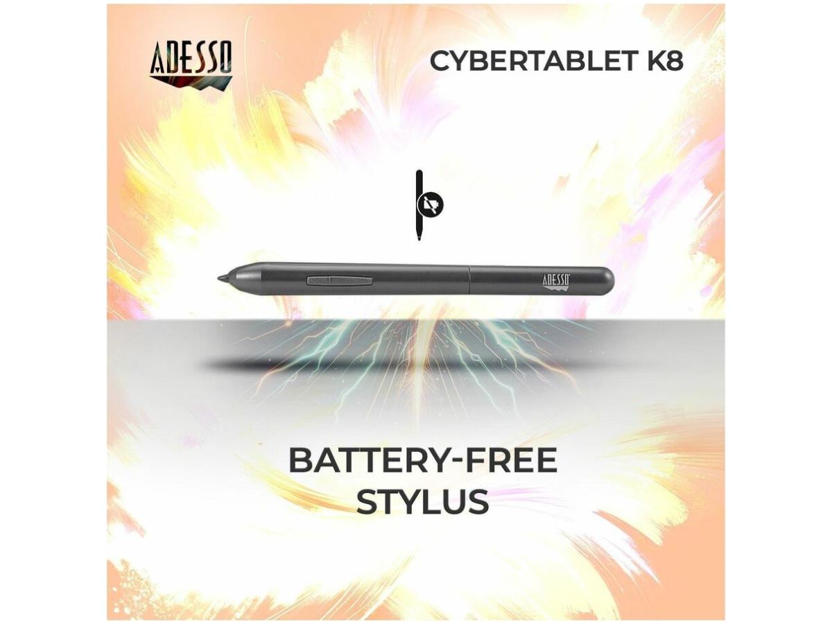 Adesso 8X5 Wide Screen Graphic Tablet