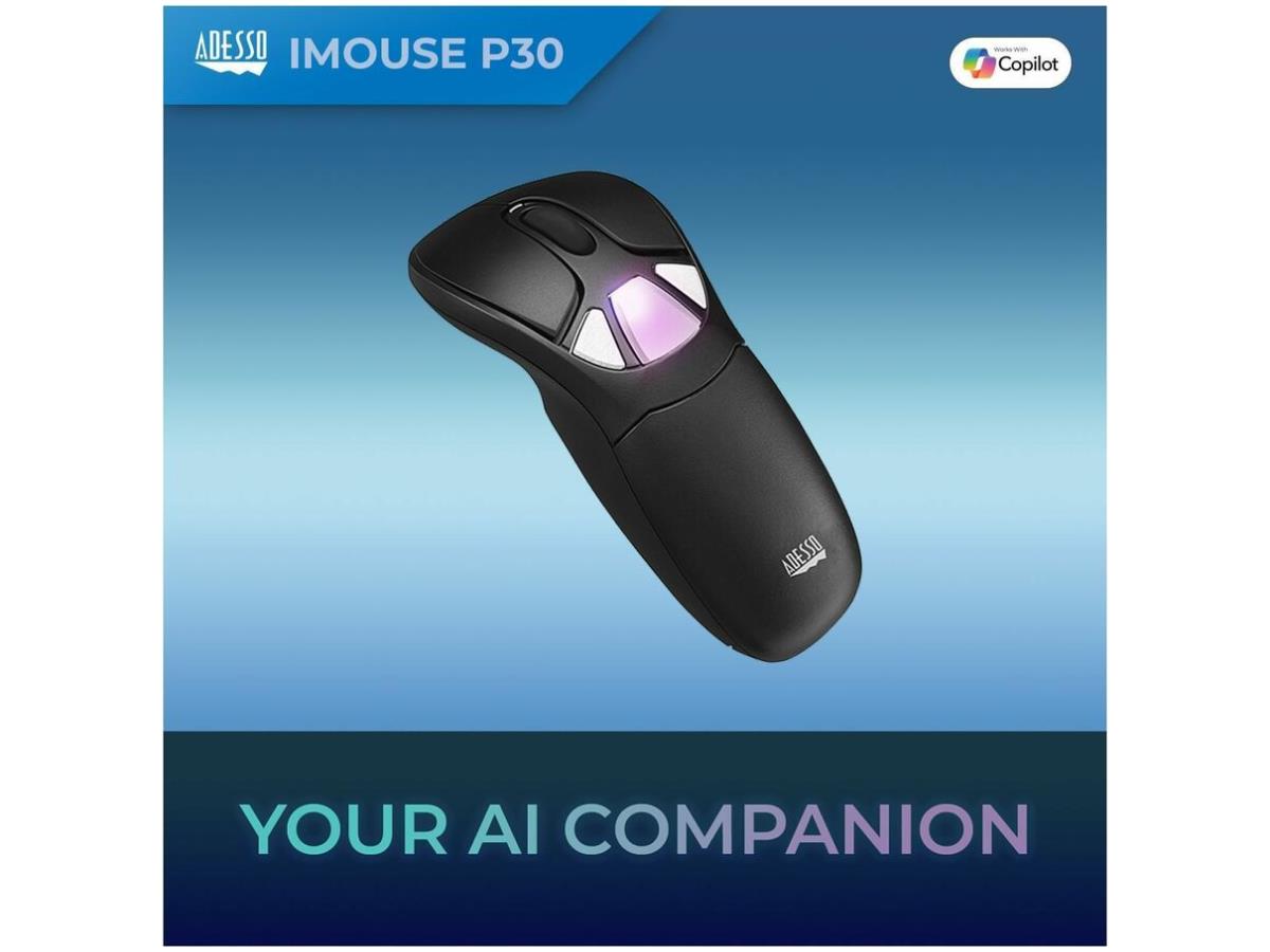 Adesso Wireless Presenter Mouse Air Mouse Go Plus