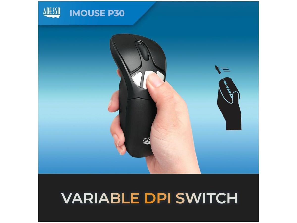 Adesso Wireless Presenter Mouse Air Mouse Go Plus