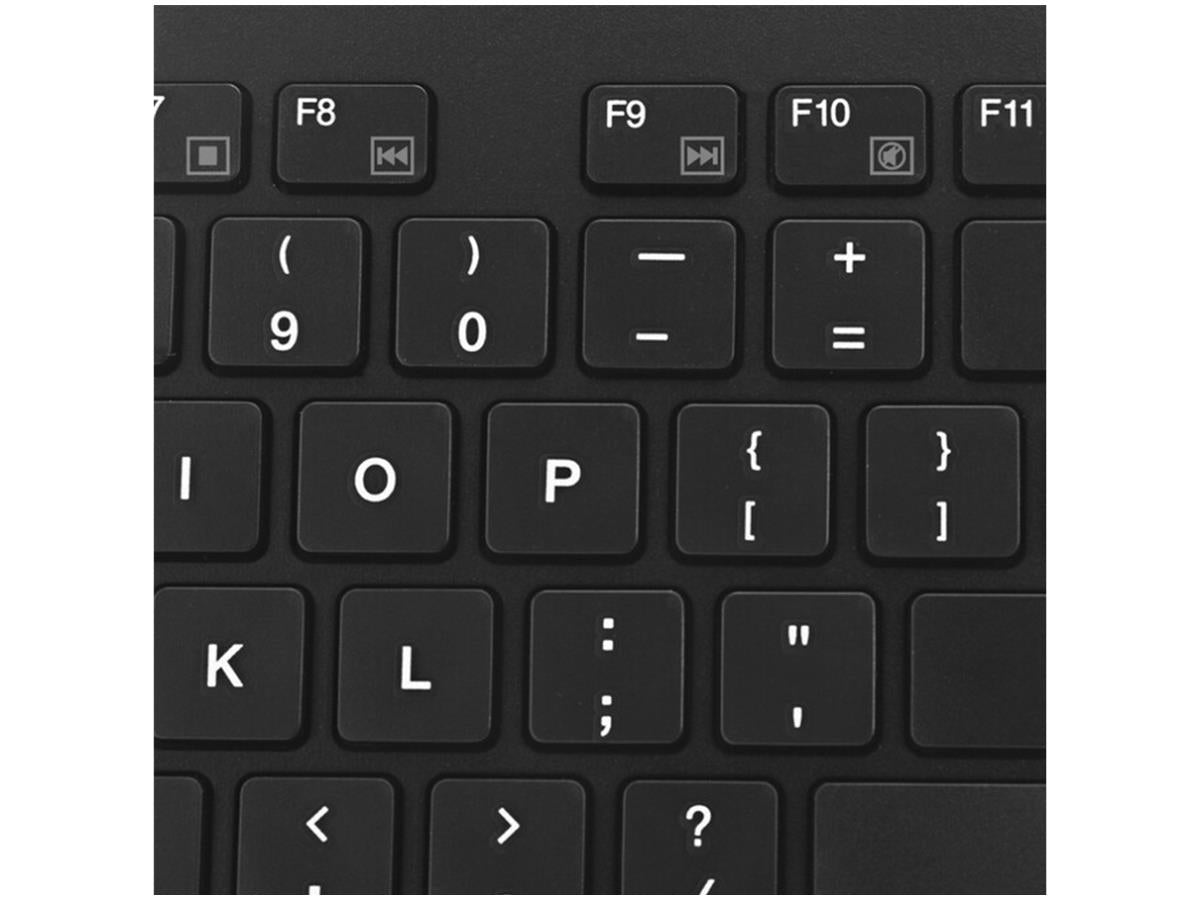 Souris mobile sans fil Adesso Presenter avec clavier pleine taille