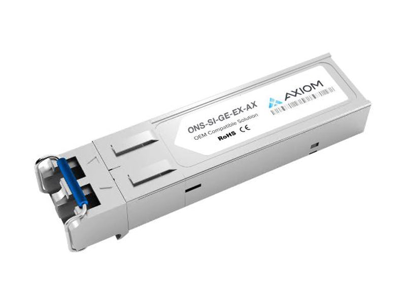 Émetteur-récepteur SFP Axiom 1000Base-Ex Ind. Temp pour Cisco - Ons-Si-Ge-Ex