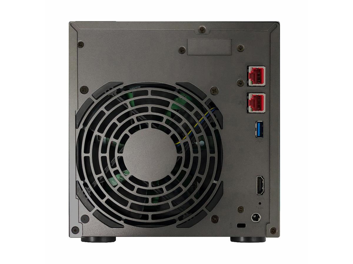 Asustor Lockerstor 4 G 2 As6704T 4 bahías NAS, cuatro núcleos a 2,0 GHz, doble