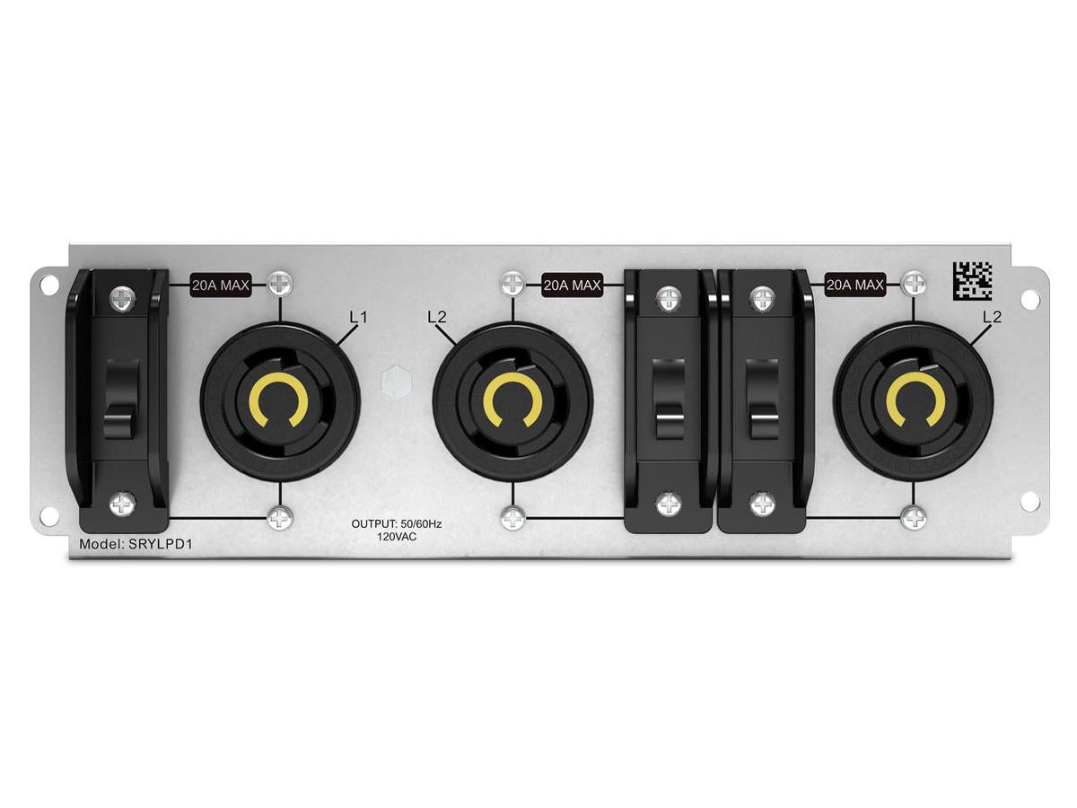 Schneider Apc Backplate Kit W/ Qty. 3 L5-20R For Smart-Ups Modular
