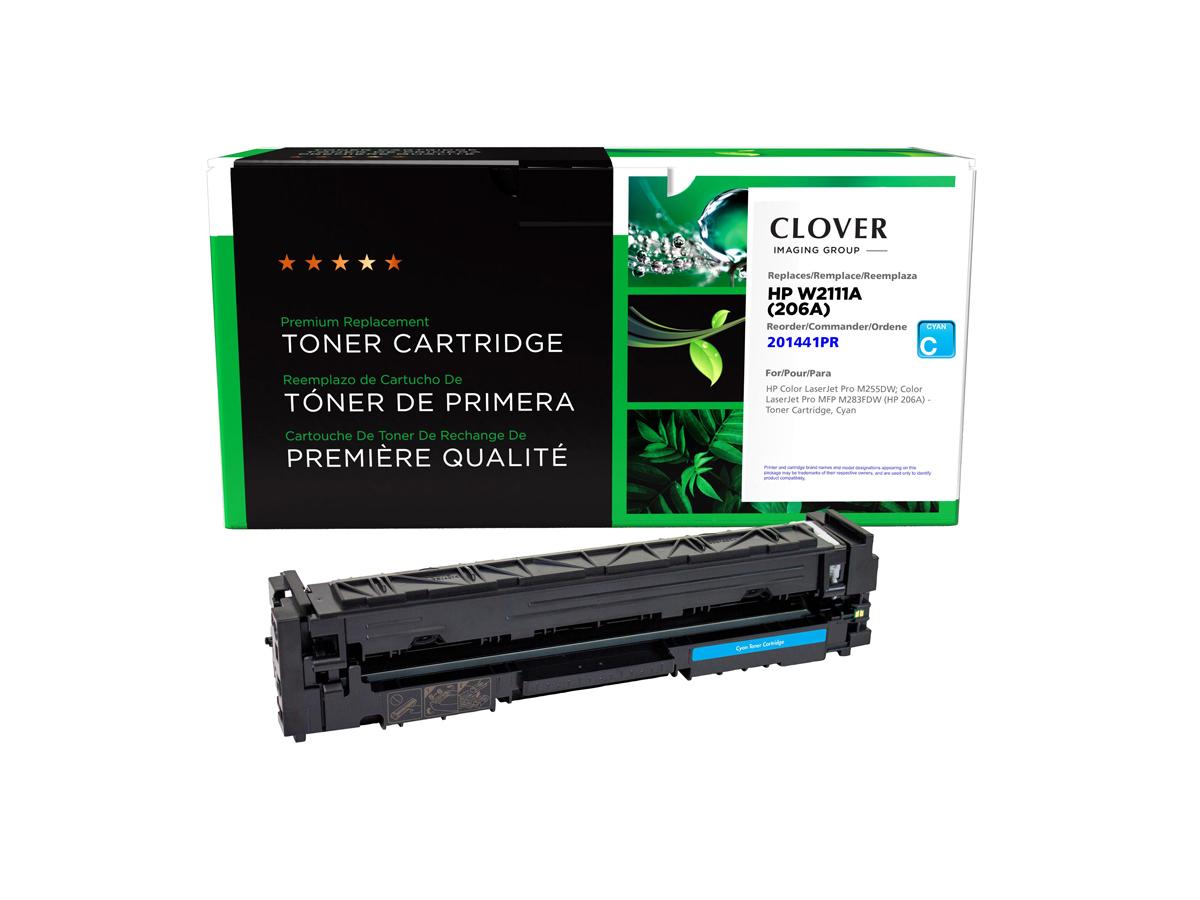 Clover Imaging Remanufactured Cyan Toner Cartridge For Hp W2111A (