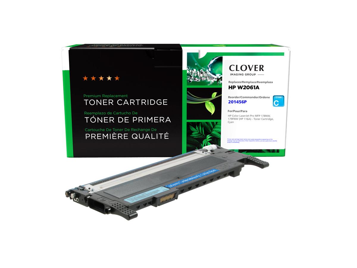 Clover Imaging Remanufactured Cyan Toner Cartridge For Hp W2061A (