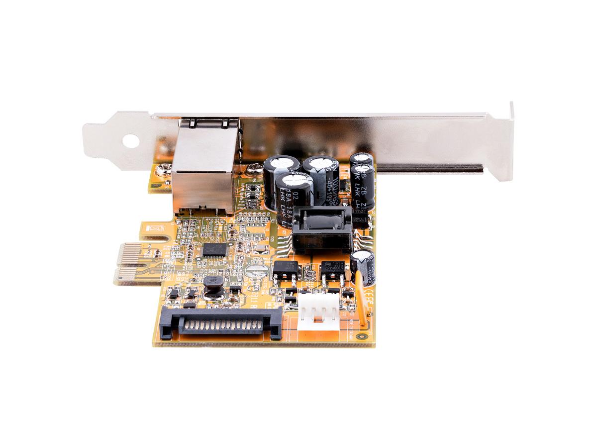 Carte réseau PoE 1 port 2,5 Gbit/s StarTech.com, carte Ethernet PCIe W