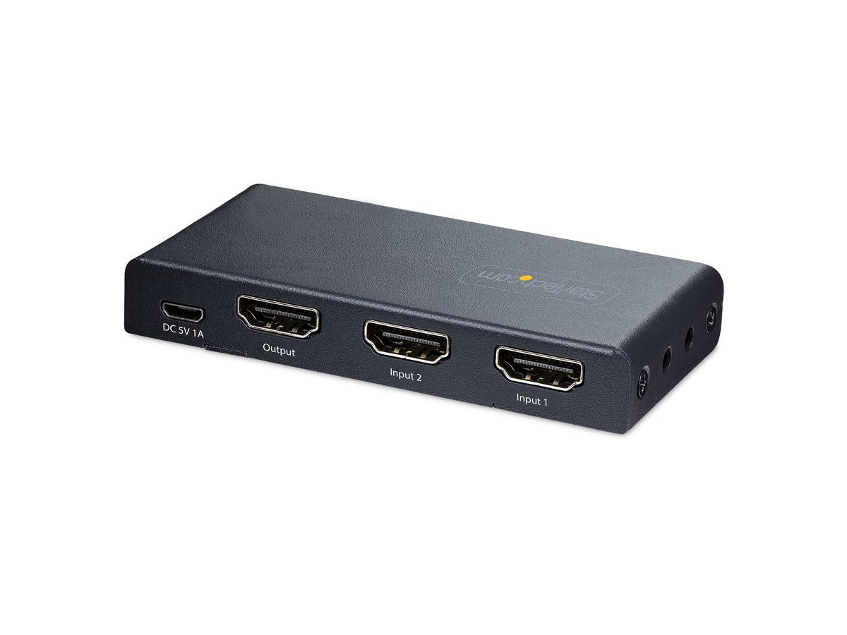 Conmutador HDMI 8K de 2 puertos Startech.Com, conmutador HDMI 2.1 4K 120 Hz/8K