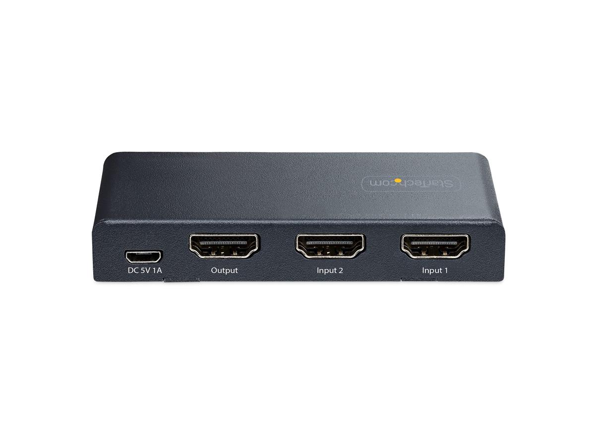 Conmutador HDMI 8K de 2 puertos Startech.Com, conmutador HDMI 2.1 4K 120 Hz/8K