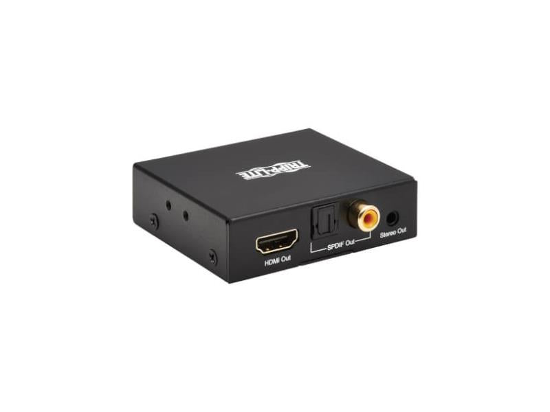 Extractor/desincrustador de audio HDMI 4K Eaton Tripp Lite Series con T