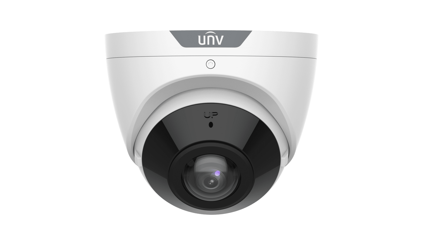 Uniview 8MP 4K IP Eyeball Security Camera, 180°, IR 20M, PoE, 1.68mm (IPC3608SB-ADF16KM-I0)
