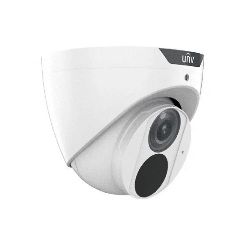 Uniview 8MP 4K IP Turret Security Camera, IR 30M Night Vision, PoE, 4mm (IPC3618SB-ADF40KM-I0)