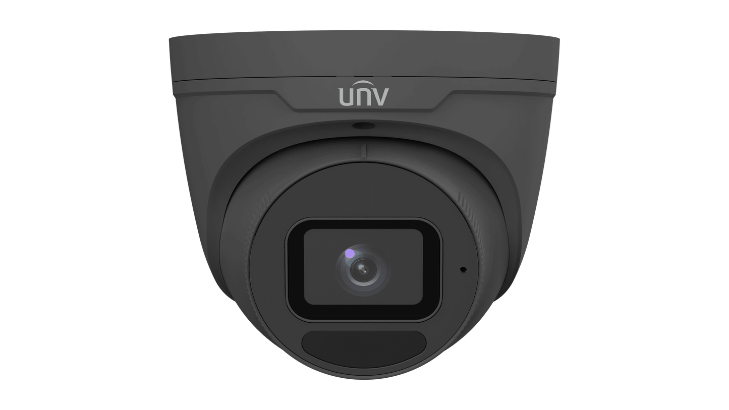 Uniview Network Camera 5MP LightHunter Turret Fixed 2.8mm Black (IPC3635SS-ADF28K-I1-BK)