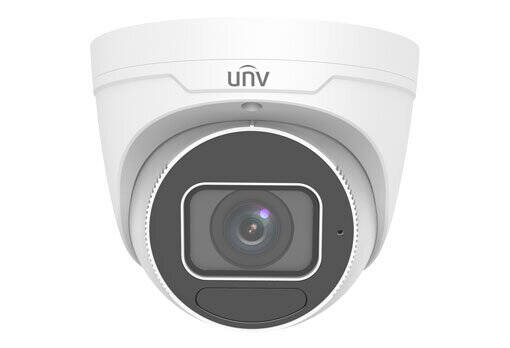 Uniview 4K IP Network Turret, 8MP, PoE, Mic, Starlight, 30m IR, Moto 2.8~12mm (IPC3638SB-ADZK-I0)