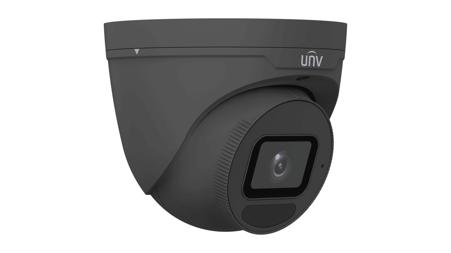 Uniview Network Camera 8MP LightHunter Fixed IR Turret, 2.8mm Black (IPC3638SS-ADF28K-I1-BK)