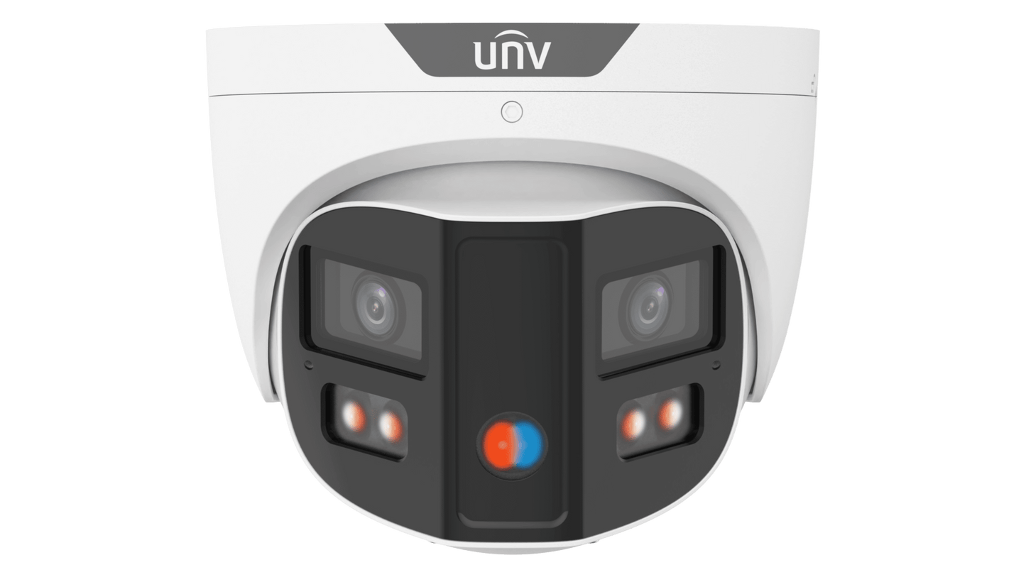 Uniview 8MP ColorHunter Omnivew Tri-Guard 2.0 Dual Sensor 180.00° Turret (IPC3K28SE-ADF28KMC-DL-I0)