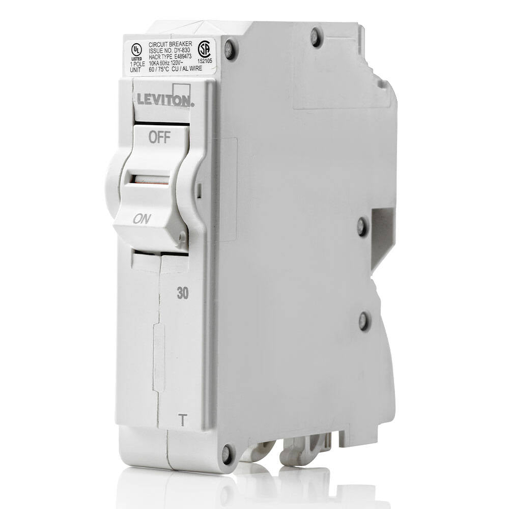 Leviton Branch Crcuit Breaker 30A 1-Pole Thermal (LB130-T)