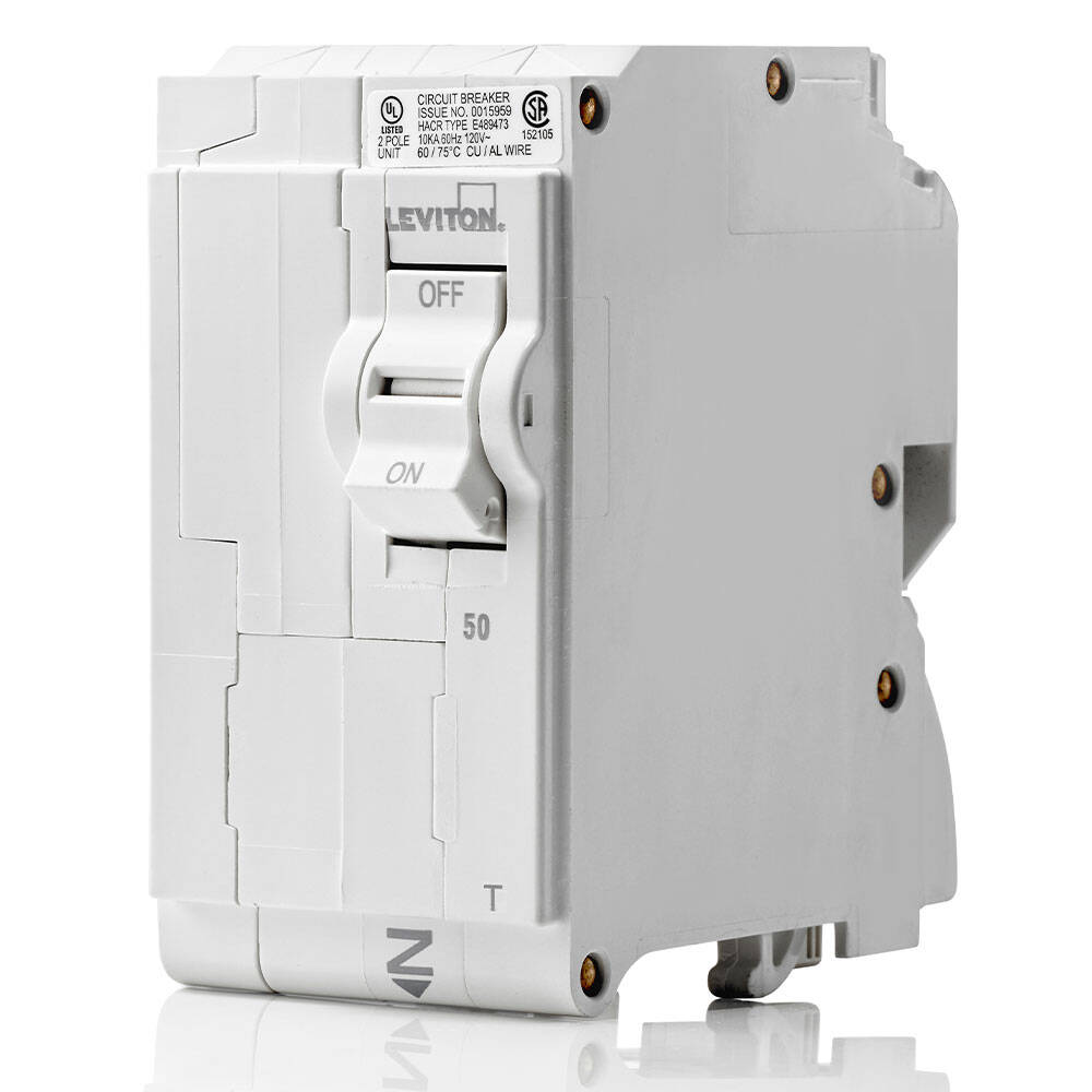 Leviton Branch Circuit Breaker 50A 2-Pole Thermal (LB250-T)