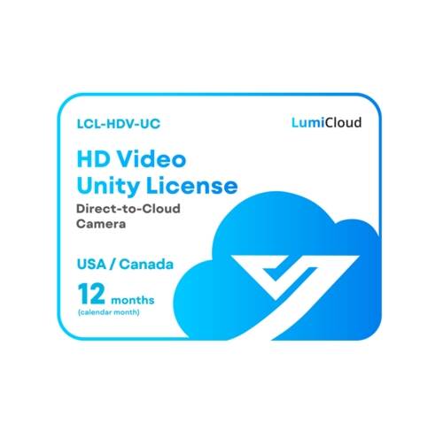 Luminys LumiCloud HD Video Unity Direct-to-Cloud Camera (Annual Subscription) (LM-LCL-HDV-UC)