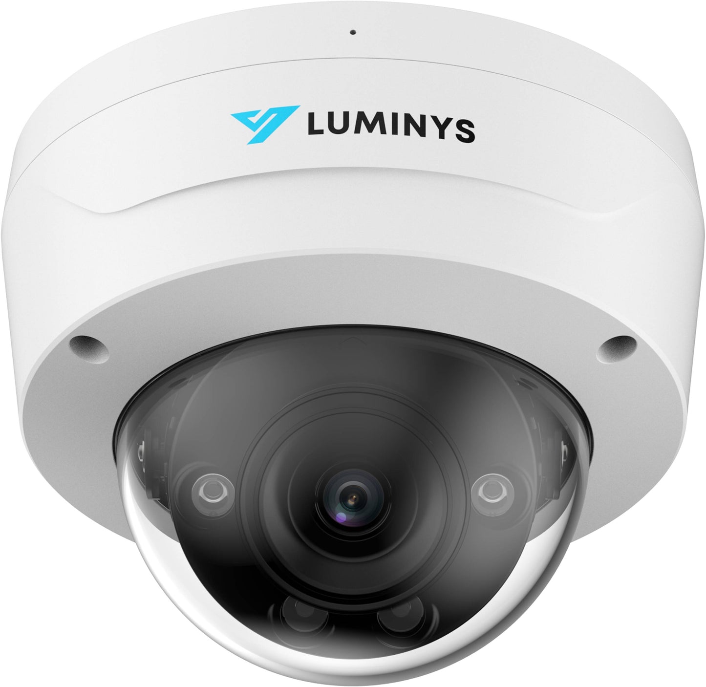 Luminys 4MP LumiLuxSmart IP Dome 2.7-12mm, IR and White LEDs, Direct to Cloud (LM-N5D-4LAVC)