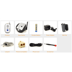LogicMark Guardian Alert 911 Personal Emergency Response with Two Way Voice (LOM-30911)