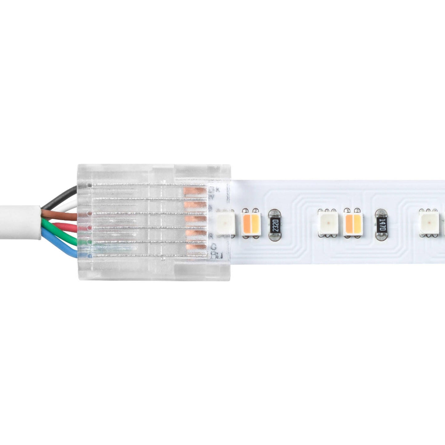 Lutron Lumaris Tape Light 6-Pin Wire/Tape Connectors (10-pack) (LU-CK1-6W)