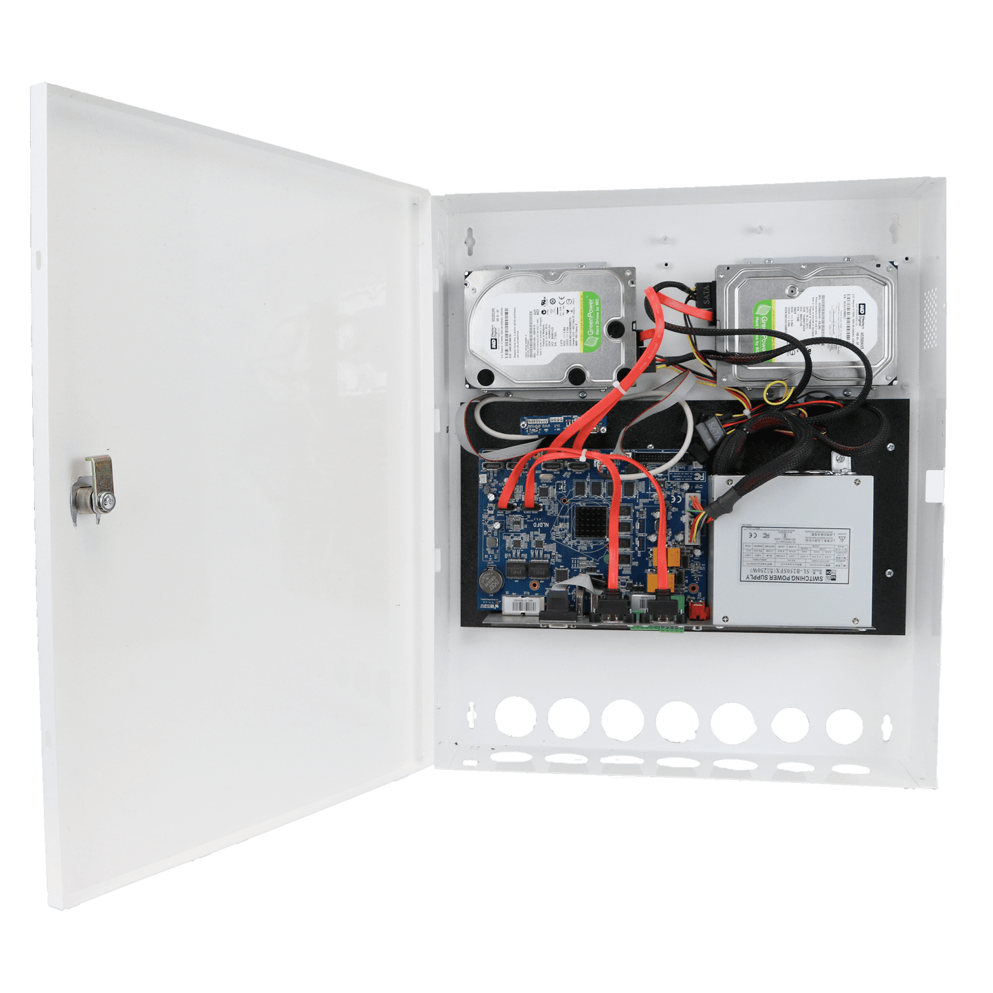 Speco 32 Channel Wall Mount 4K NRE NVR with Analytics, Facial Recognition 4TB (SPE-N32WNRE4TB)