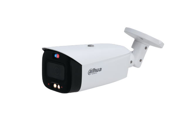 Caméra Bullet Dahua 4MP TiOC 2,8 mm, LED blanches, lumière étoilée, lumières clignotantes (N43BX82)