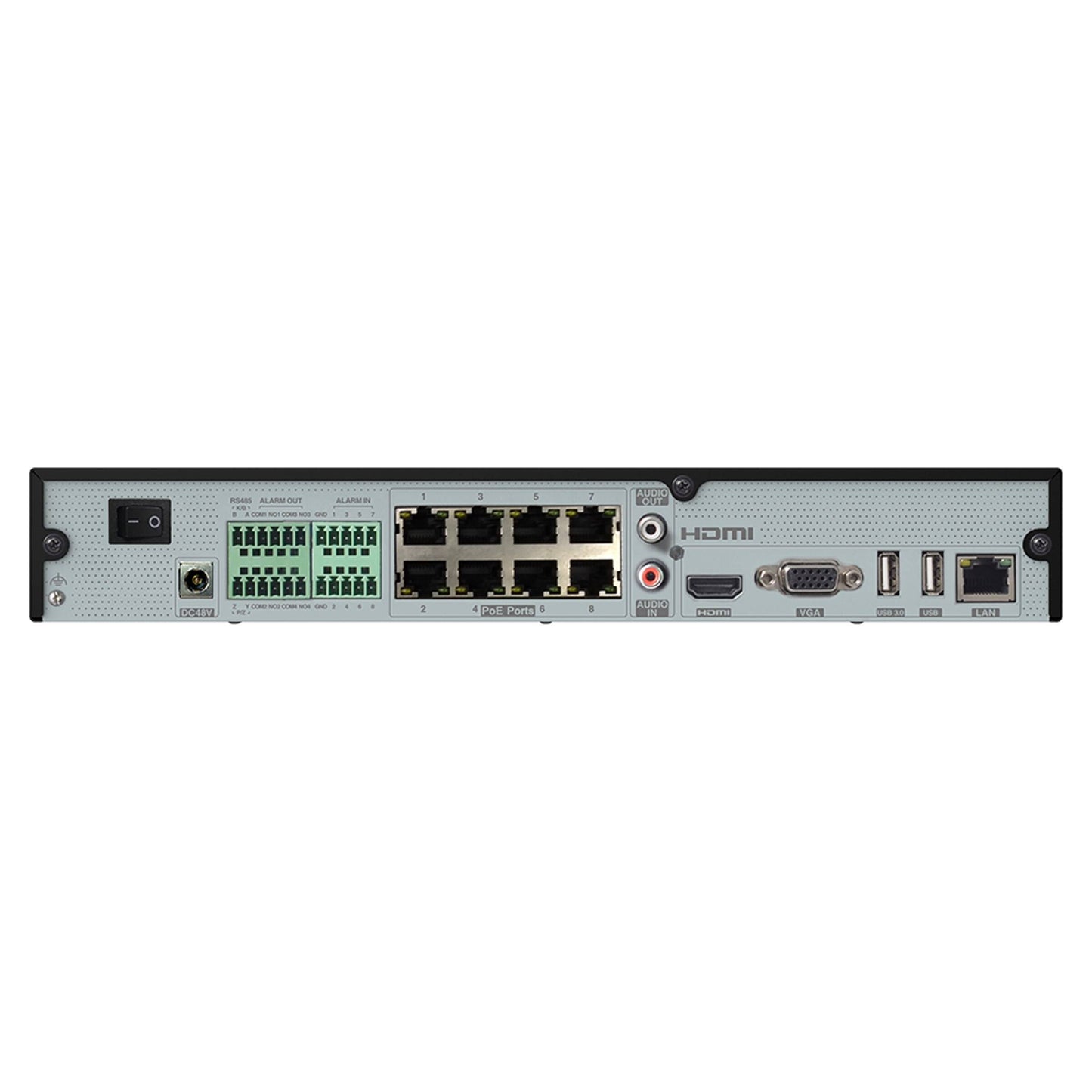 Speco 8 Channel Facial Recognition NVR with Smart Analytics, NDAA, 16TB (SPE-N8NRX16TB)