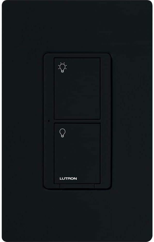 Lutron Caseta Wireless 6A In-Wall Switch, Black (PD-6ANS-BL)