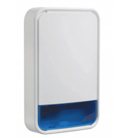 DSC PG9911B-BATT PowerG Wirless Outdoor Siren and Strobe with Battery, Blue (PG9911BBAT)