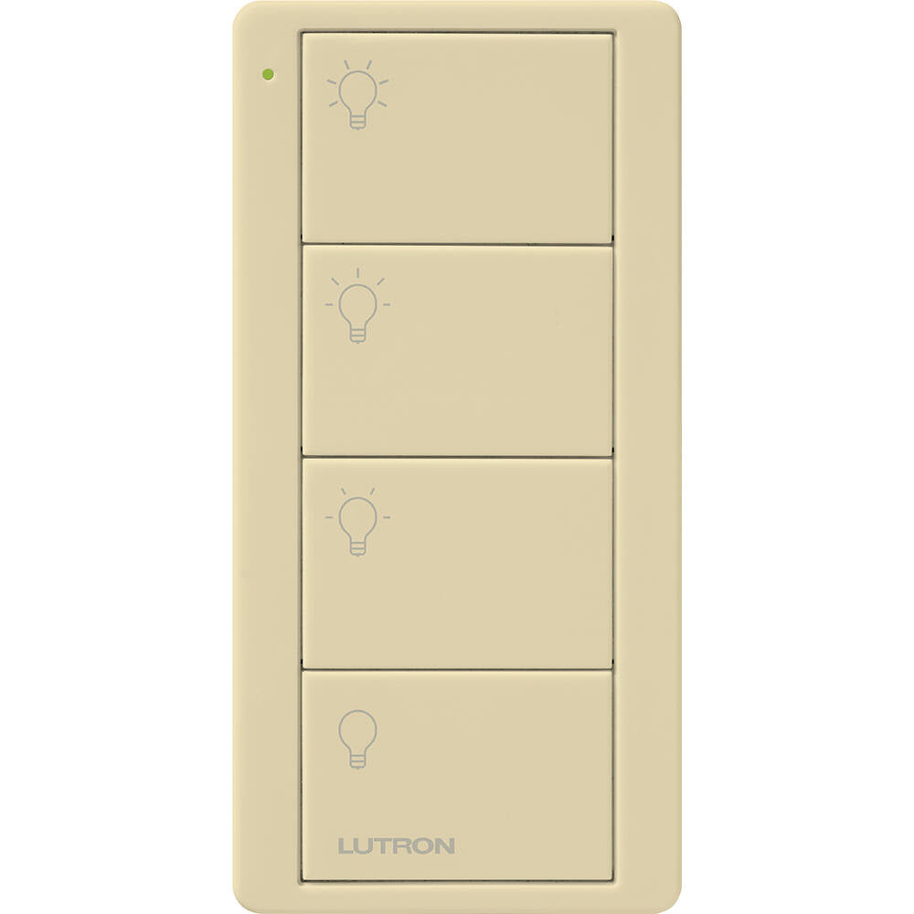 Lutron Pico Remote 4 Button Scene Light, Ivory (PJ2-4B-GIV-L31)