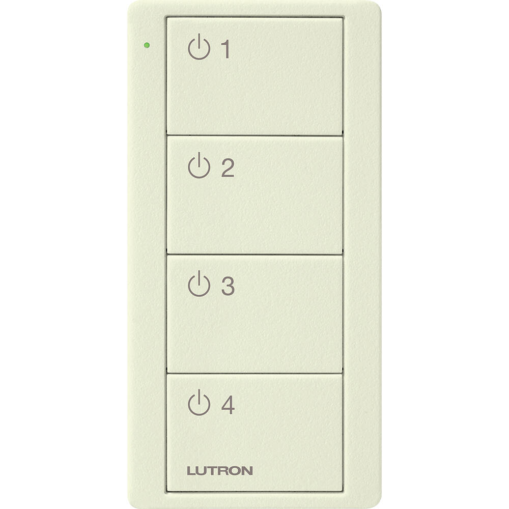 Lutron Pico Remote 4 Button 4 Group Toggle, Biscuit (PJ2-4B-TBI-L41)