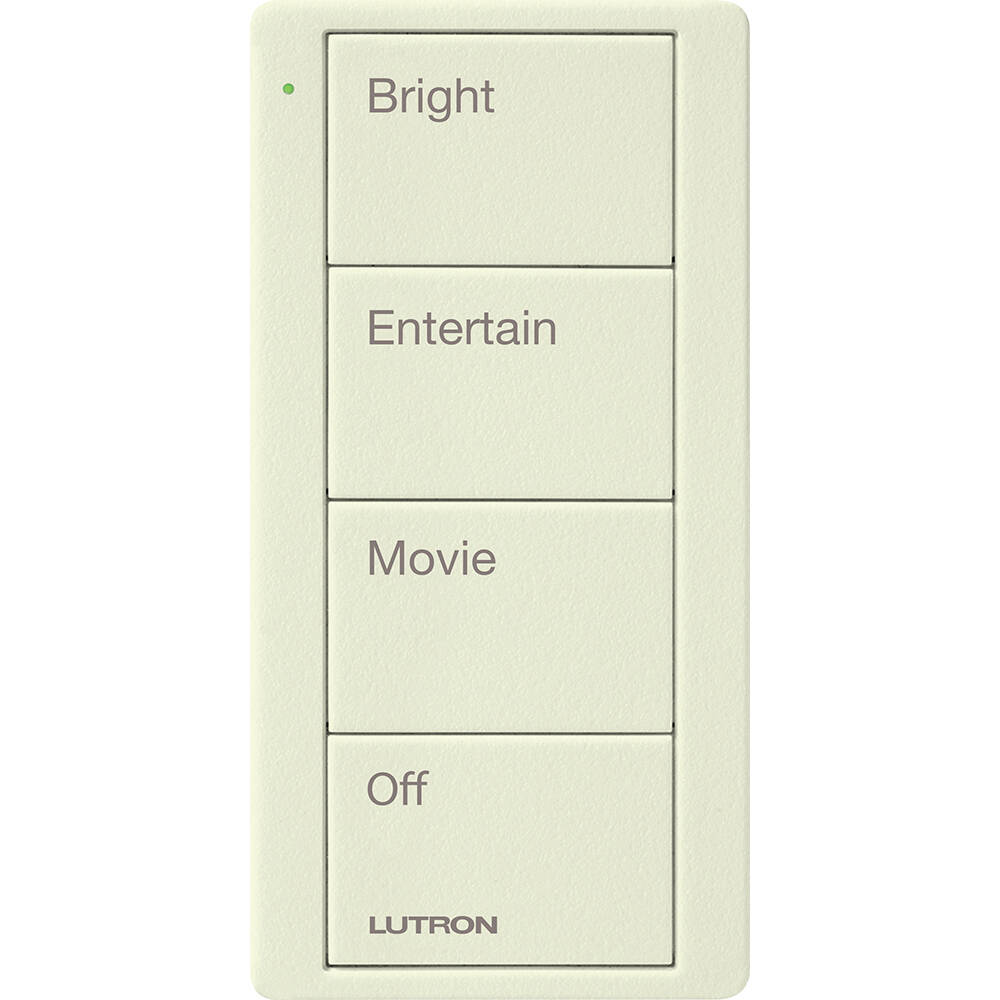 Lutron Pico Remote 4 Button Family Room Scene, Biscuit (PJ2-4B-TBI-P01)