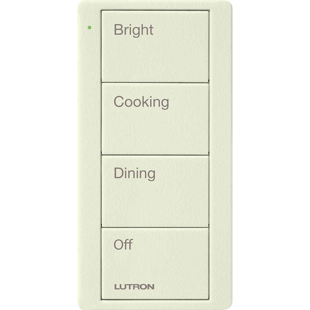 Lutron Pico Remote 4 Button Kitchen Scene, Biscuit (PJ2-4B-TBI-P02)